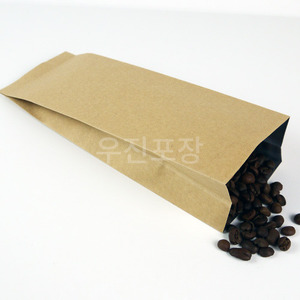 크라프트 커피 봉투 4가지사이즈 (100매) 우진포장